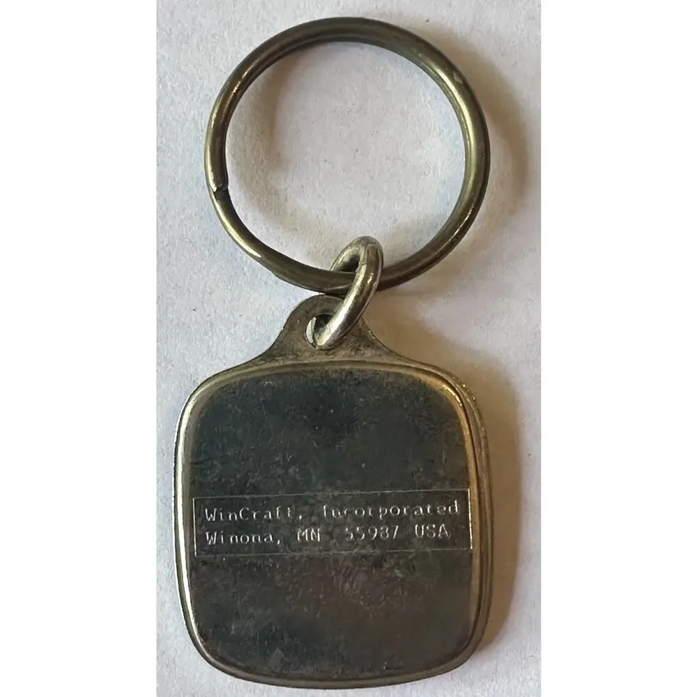 Duke University Blue Devils Mascot Keychain Brass Tone Metal WinCraft